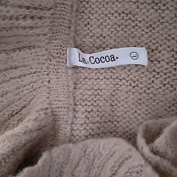 LA-COCOA SWEATER SHRUG - Picture 6 of 6